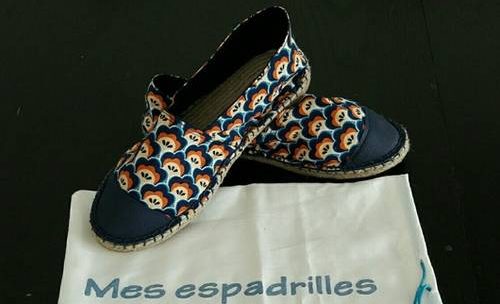 Espadrilles tendances faites a vos couleurs